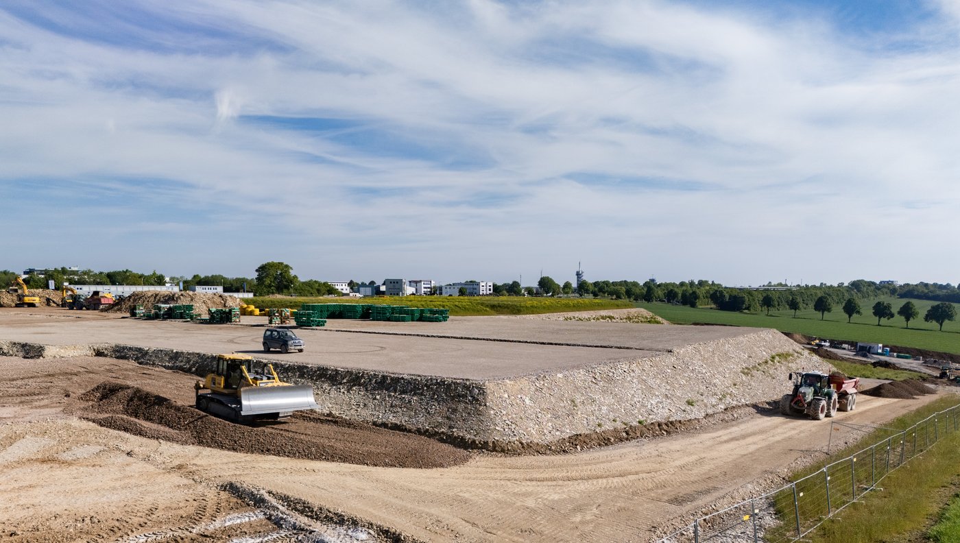 Neubau eines Großhandelslagers - Ergebnis