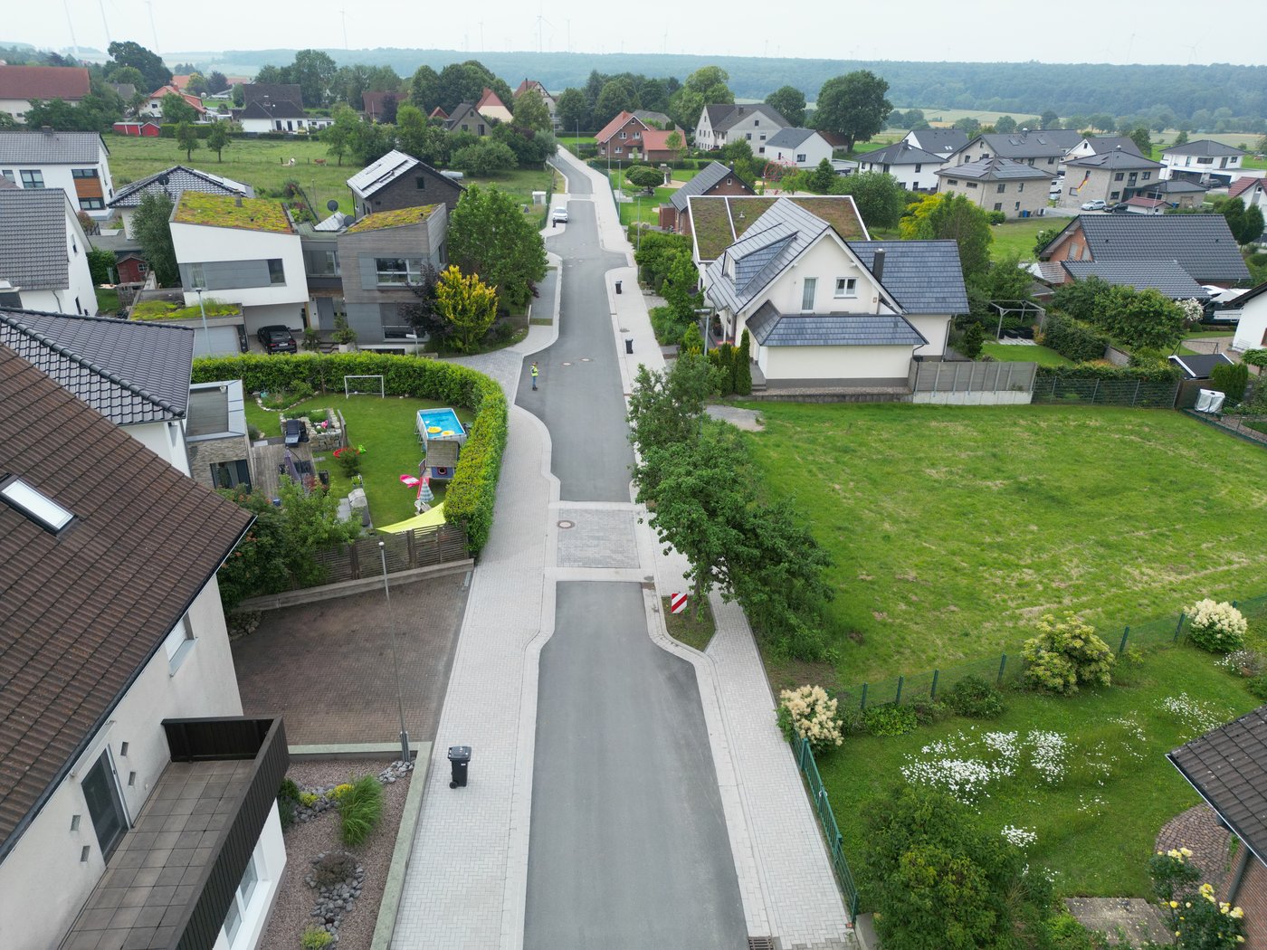 Straßenendausbau - Entwurf